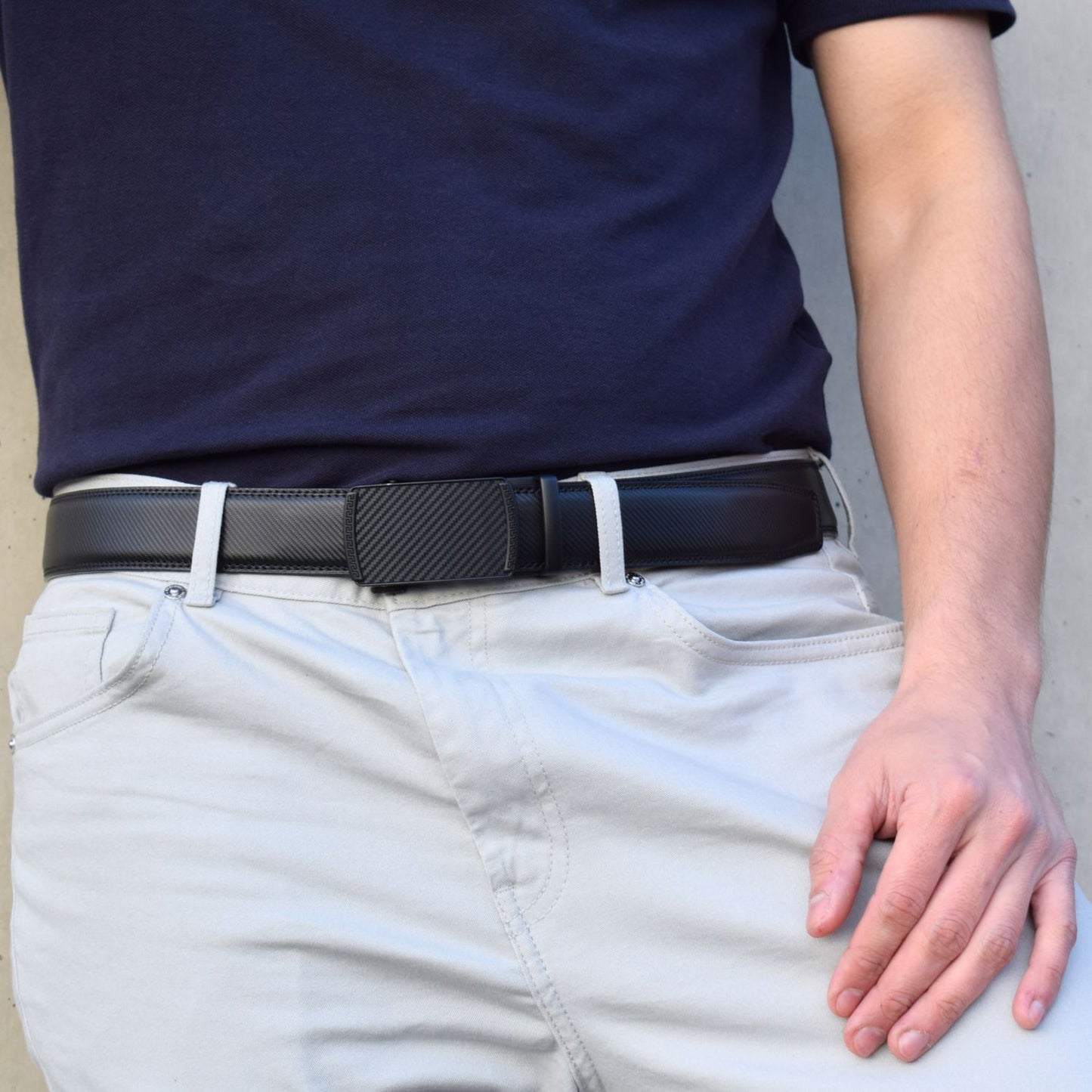 CINTURÓN AUTOMATICO | BLACK CARBON