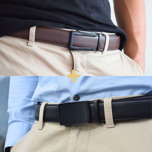 PACK ALPHA | 2 CINTURONES AUTOMÁTICOS + ENVÍO GRATIS