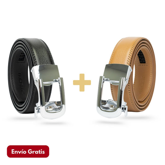 PACK AURA MUJER | 2 CINTURONES AUTOMATICOS AURA + ENVIO GRATIS