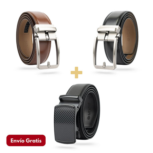PACK TROLOGÍA DE ESTILO | 3 CINTURONES + ENVÍO GRATIS