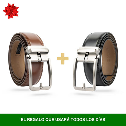 PACK ELEGANCE | 2 CINTURONES AUTOMATICOS INFINITI + ENVÍO GRATIS