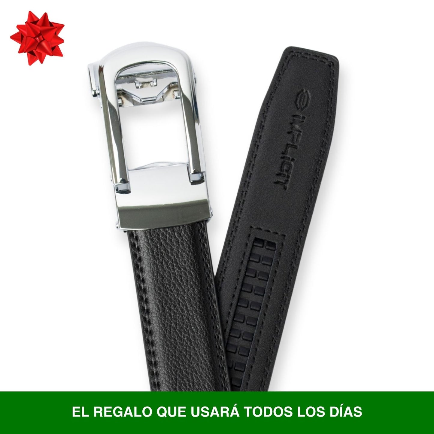 CINTURÓN AUTOMÁTICO MUJER | AURA BLACK